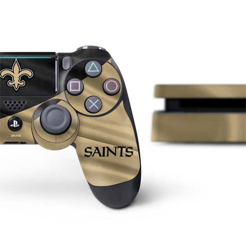 NFL New Orleans Saints PS4 Slim Bundle Skin